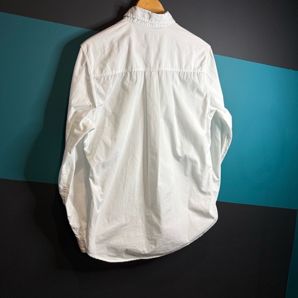 Polo by Ralph Lauren White Button Down Shirt with RL logo and flag - Picture 7 of 10